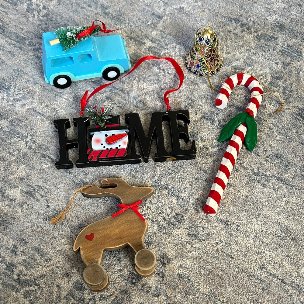 Christmas Ornament Bundle - 5 pieces